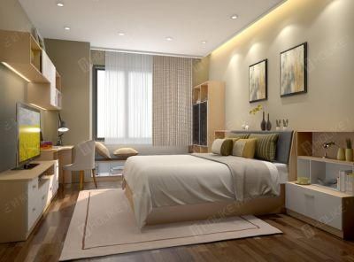 Wholesale Hotel Project Apartment Home Furntiure Modern Bedroom Wardrobe