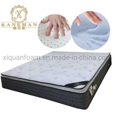 Top Hotel Mattresses Luxury Pocket Spring Mattress Factory Mattress