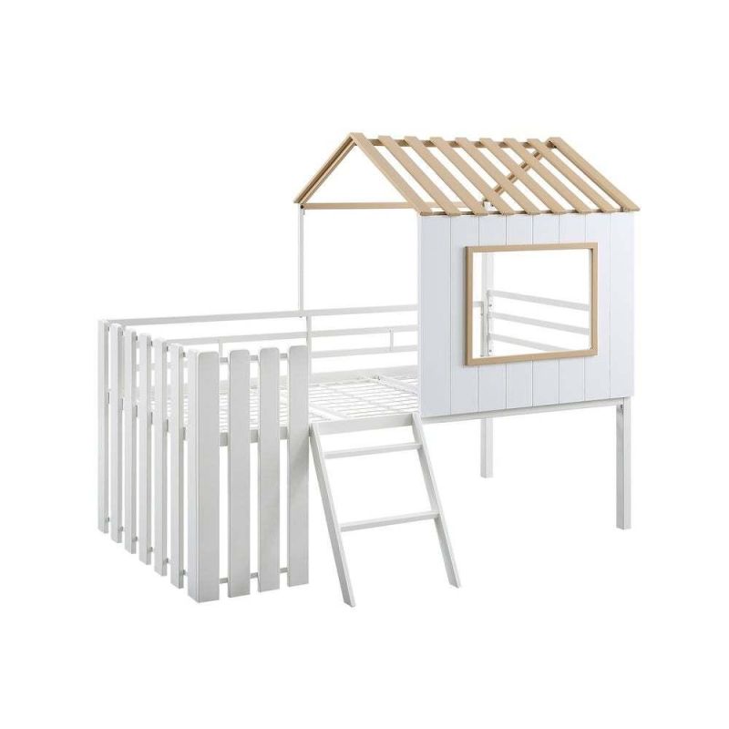 No13418 Twin Wood House Bed