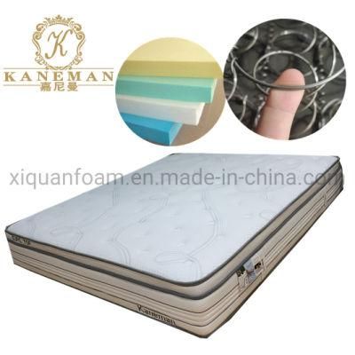 Diamond Super Spring Mattress Cheap Euro Top Bed Mattress Rolled Mattress