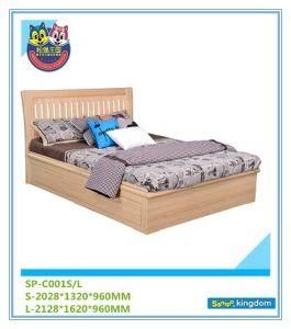 Single Beds for Kids Bedroom Furniture Solid Wood Natural Color Sp-C001s, L