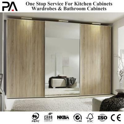 PA China Manufacturer Unique Modern Furniture Simple Bedroom Wardrobe for Prefabhouses