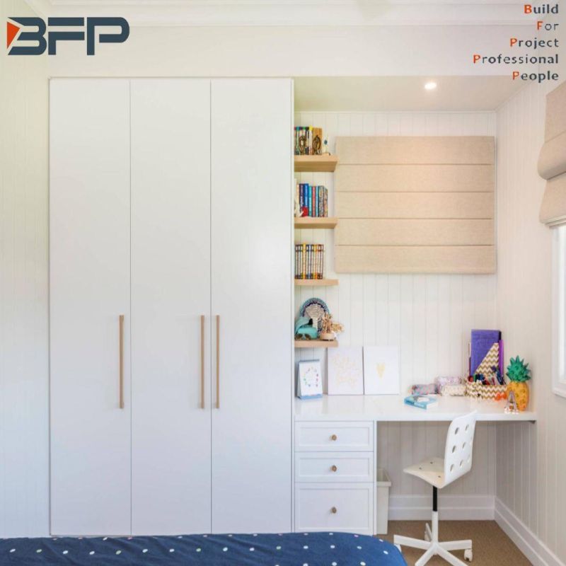 Hotel Apartment Modern Swing Doors Wooden Wardrobes