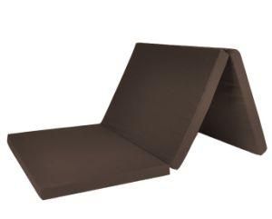 Camping Bed Latex Bed Mattress Folding Soft Fabric 18cm Double Bed