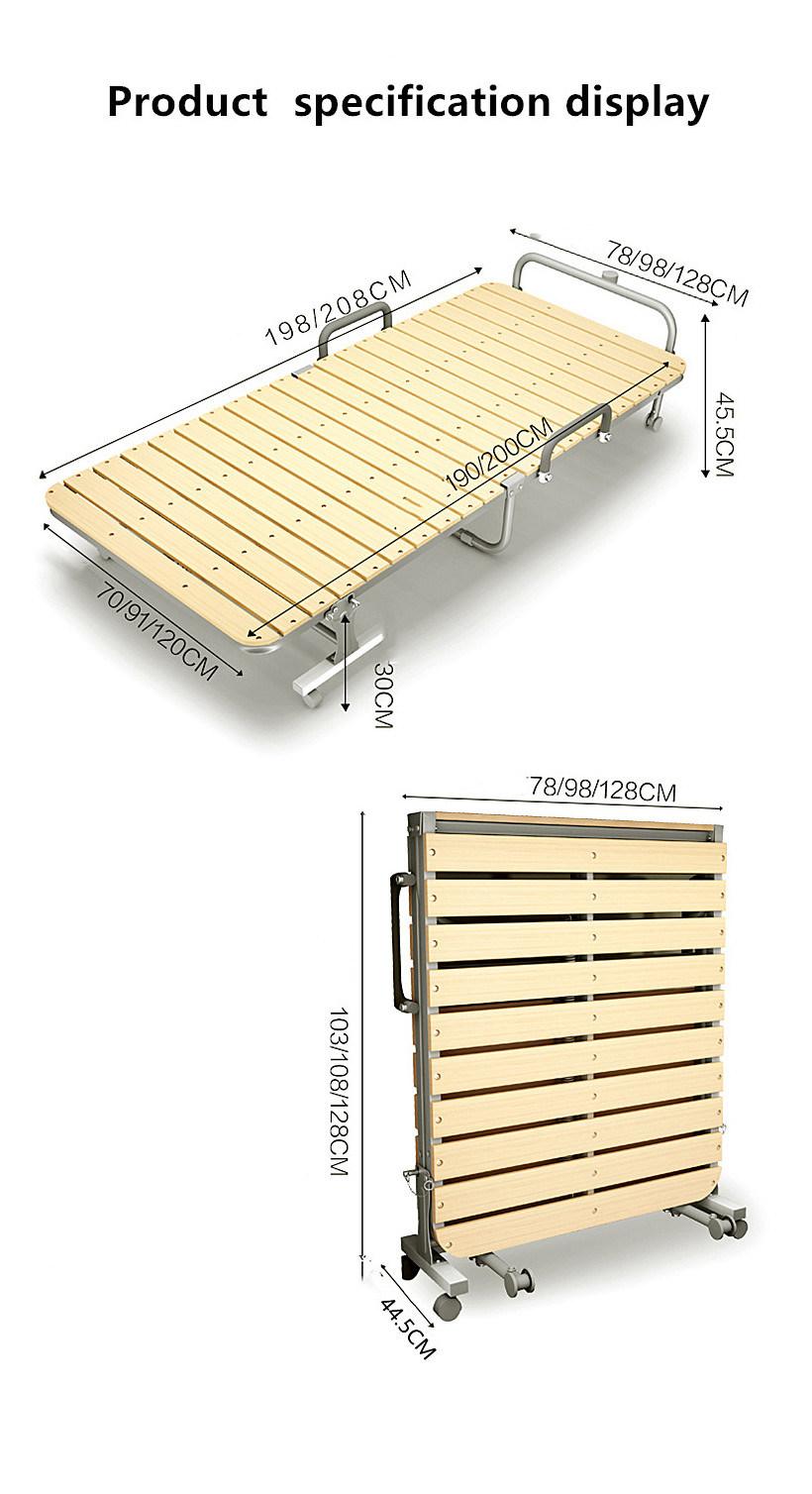 Domestic Adult Furniture Wooden Metal Bed 0212-2