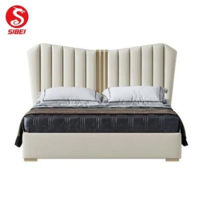 Modern Hot Sale Complete Bedroom Set Modern High Gloss Home Furniture Storage Bed Bedroom Furniture