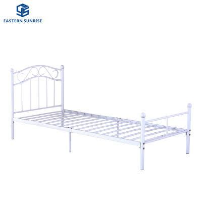 Simple and Practical Single Metal Bed