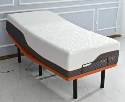 Roll up Bed Mattress in a Box Removable Tencel Cover Twin Full Queen King Size Orthopedic Cooling Gel Memory Foam Mattress