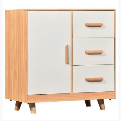 Popular Sale Solid Wood Legs Multi-Function Steel Storage Cabinet Sideboard