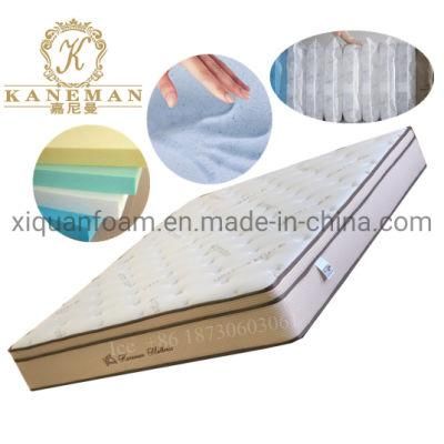 Custom Memory Foam Pocket Spring Mattress King Size Foam Mattress