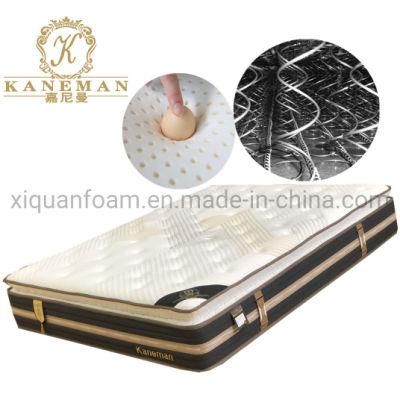 King Size Pillow Top Mattress Custom Latex Mattress Rolled Mattress Online Selling