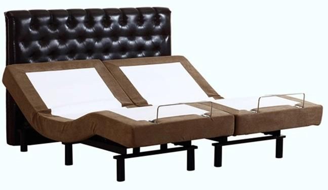 Wallhugger Electric Adjustable Bed with Massage Function Single Size Bed