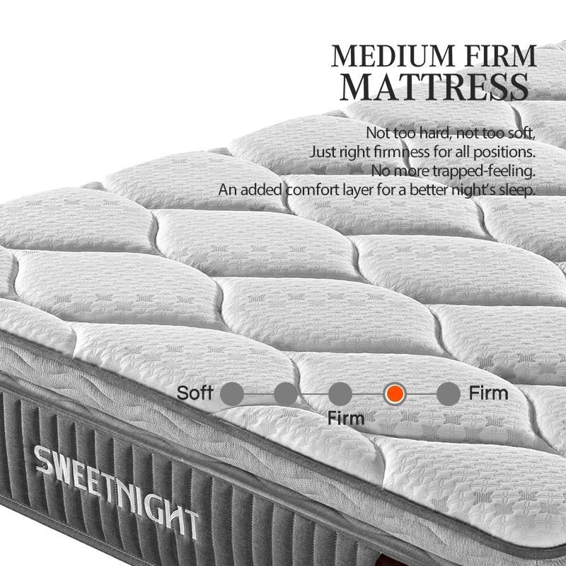 Latex Hotel Memory Foam Pocket Spring Mattress