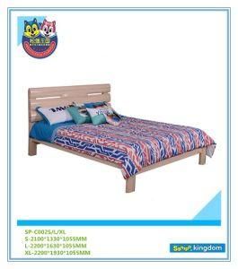 Single Beds for Kids Bedroom Furniture Natural Color Handmade Furniture Sp-C002s, L, XL