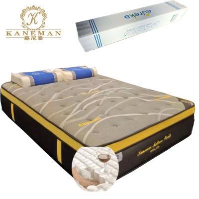 Luzury Pocket Spring Memory Foam Roll in Color Box