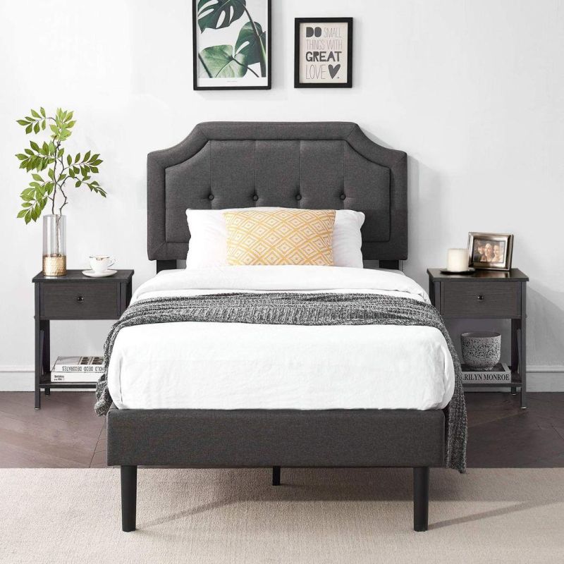 Nova X Design Farmhouse Style MDF Bedside Table Nightstands