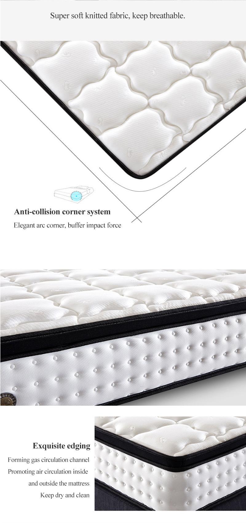 Hot Sale Modern Design Bedroom Soft Bedroom Bed Mattress