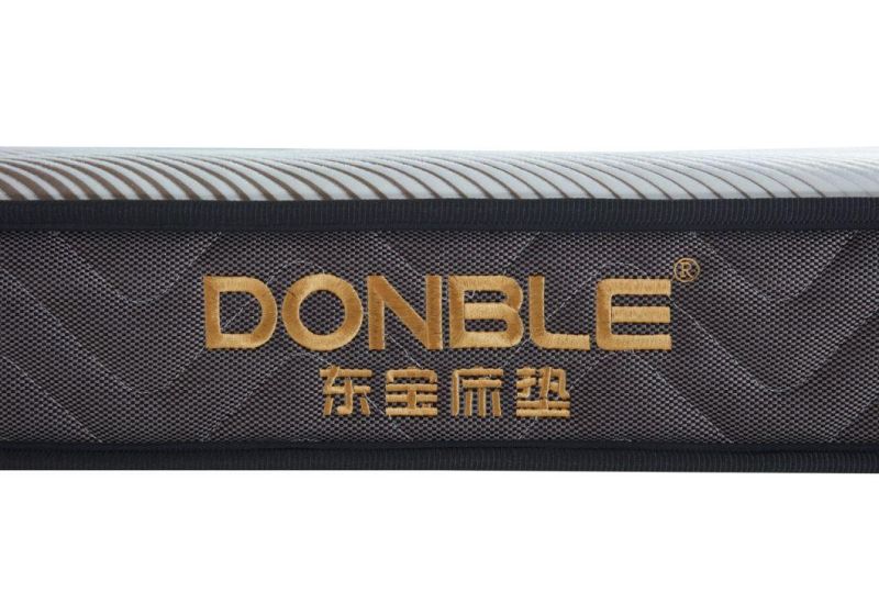 High Quality Silk Fabric Spring Mattress Queen Size Single Memory Foam Mattress