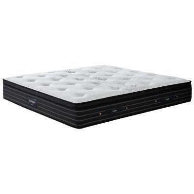 Quanu 105219 2cm Latex High Elastic Sponge Soft and Hard Dual-Use Pocket Spring Latex Hotel Mattress