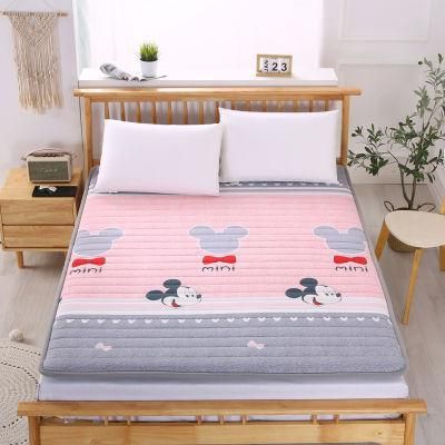 New Handmade Down Alternative Polyester Fiber Thick Mattress Topper