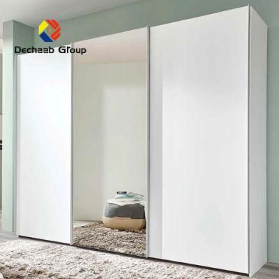 New Cheep 2door White Wooden Wardrobe Closet Furniture