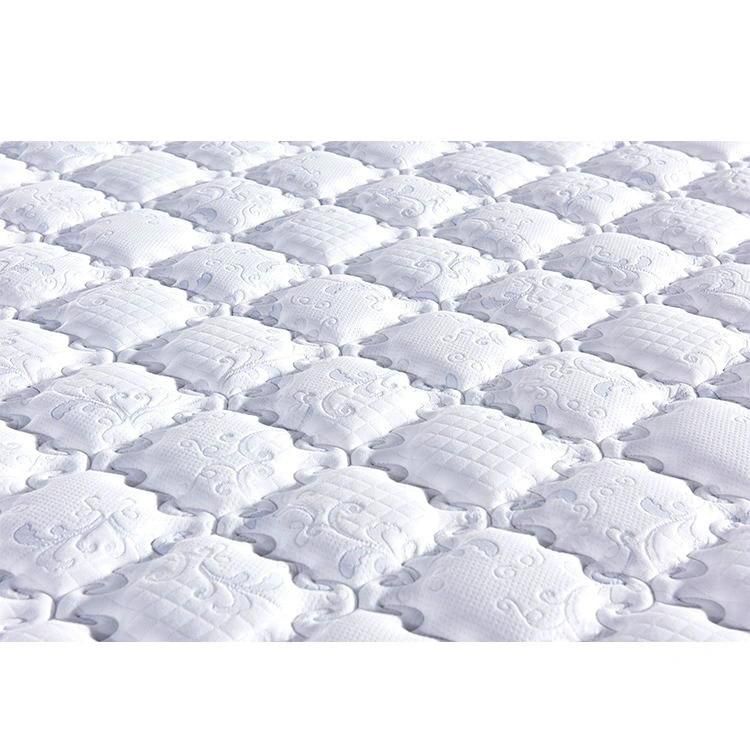 Luxury Mattress Pillow Top Cooling Breathable Mattress Topper Queen Mattress and Box Spring