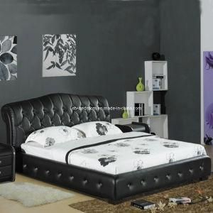 New Year Antique Design Leather Bed (PY02)