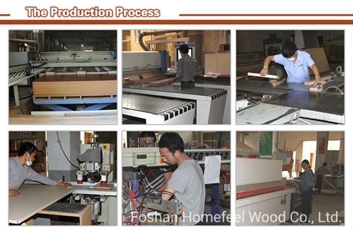 Modern Custom Made Home Products Wooden MDF Bedroom Wardrobes (HF-WB55)