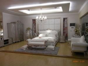 European Style Classical Design Geniune Leather Bed (MT-07307)