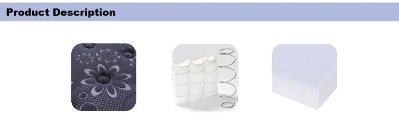 Reasonable Price King Size Comfortable Hotel Bed Pocket Spring Mattress