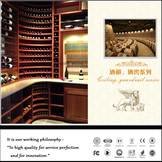 Noble High Quality Solid Wood Wine Cabinet