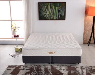 Luxury Quality Firm King Queen Size Pillow Top Pocket Coil Spring Mattress for Bed