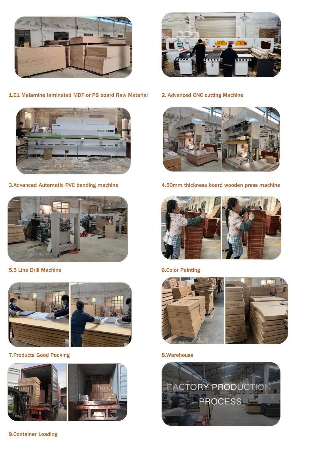 Factory Perfect Process Hotel Home Use Bedroom Furniture Set Double King Size Wall Bed