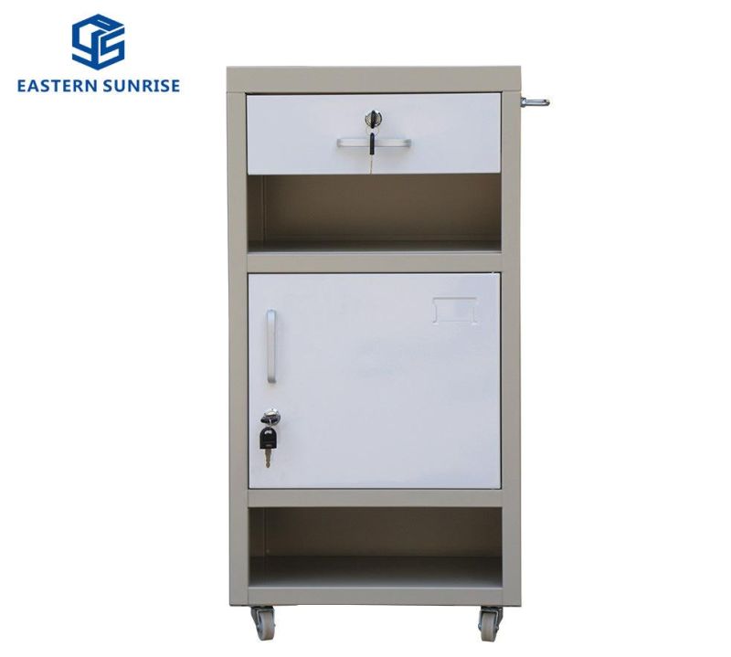 White Modern Bedroom Furniture Bedside Table Filing Cabinet