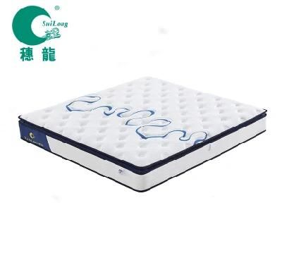 China Hotel Mattress Convoluted Foam Pocket Spring Mattress