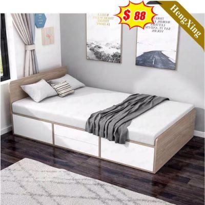 Portable Home Bedroom Furniture Wooden Tatami Double Single Bed King Bed Storage Wall Kid Bed (UL-20BC036)