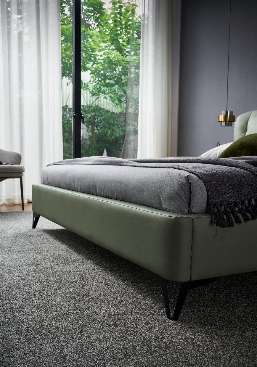 Wholesale Modern Bedroom Furniture Beds Leather Furniture Home Furniture a-Mf004