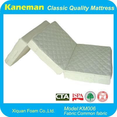 Wholesale Cheap Price 3 Folding Foam Mattress