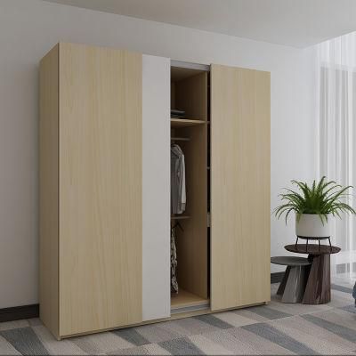 Luxury Bedroom Furniture Closet Walk in MDF Panel Wardrobe