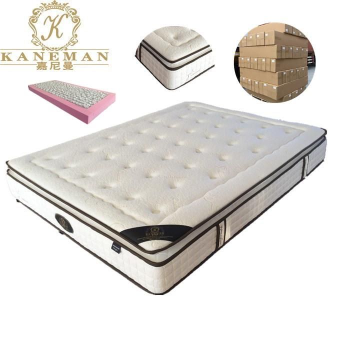 5 Star Hotel Mattress High Quality with Foam Encased Spring Mattress Can Be Customized