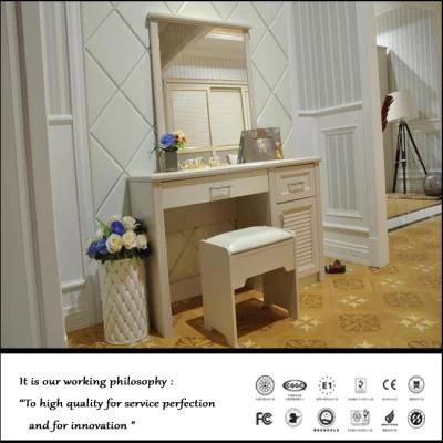 White Colour PVC Dresser for Living Room (FY-1026)