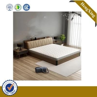 New Design MDF Wooden Bedroom Furniture Adult Hotel Home Bed UL-9be114
