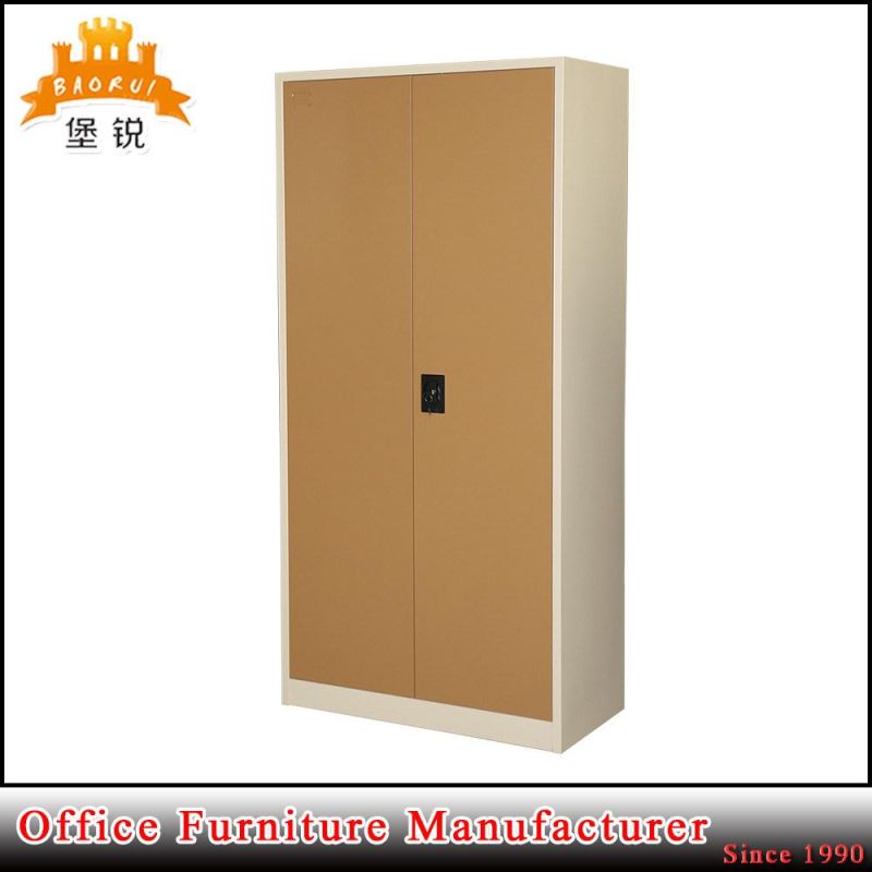 Customized 2 Door Wardrobe Steel Filing Cabinet File Cupboard for Office