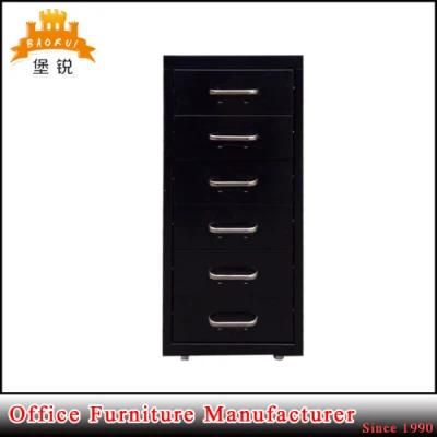 Helmer Cabinets/6 Steel Drawer Chest of Drawers Living Room Cabinet