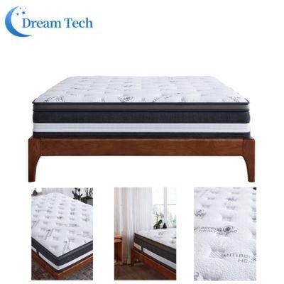 Highly Elastic Texture Soft Customized Hotel Latex Pocket Spring Mattress