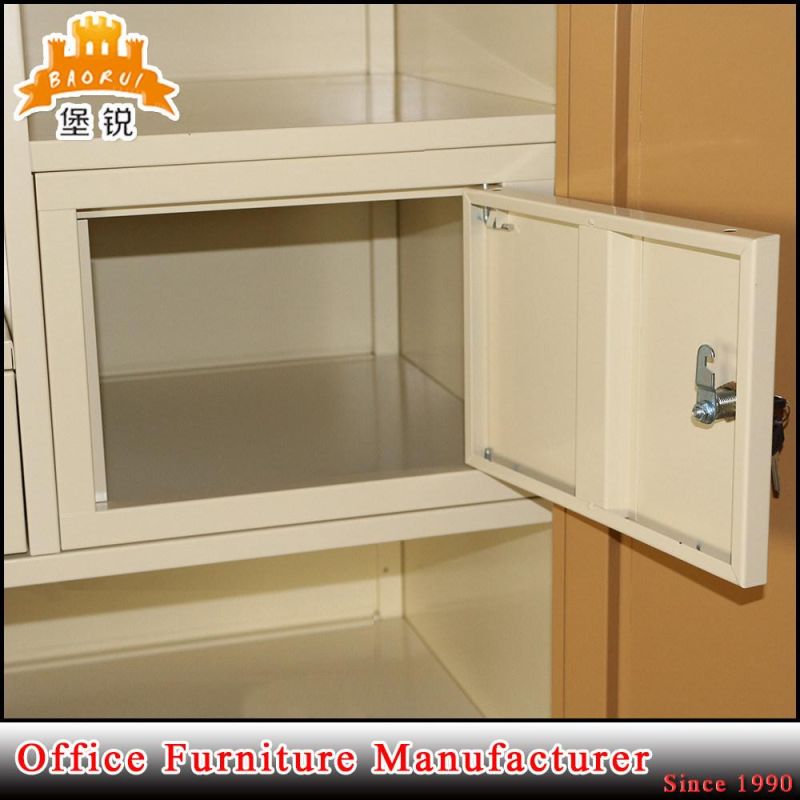 Best Selling Kd Cheap Metal Steel 2 Doors Clothes Cabinet