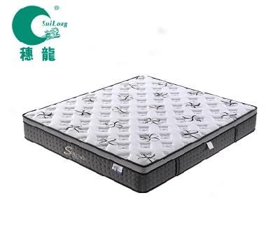 Whole Sale Mattress Double Pocket Spring Mattress with Latex (SL2009)