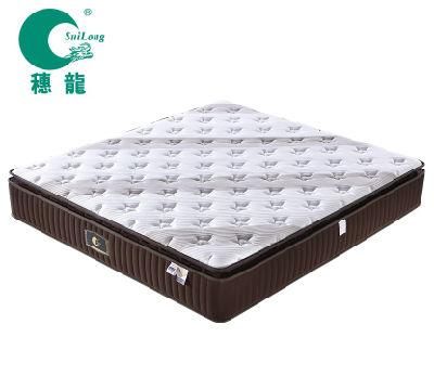 Competitive Home Furniture Pillow Top Latex Spring Mattress