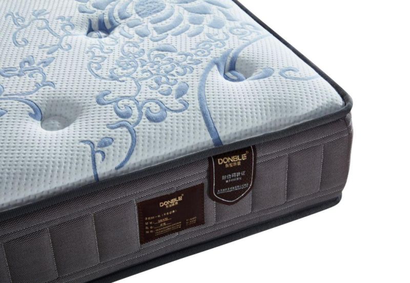 Queen Size Hotel Bed Pocket Spring High Density Latex Memory Foam Mattress