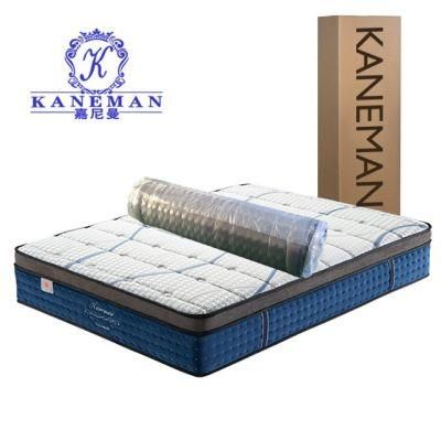 OEM New Design Good Vacuum Packing Rolled Pocket Spring Mattress Box